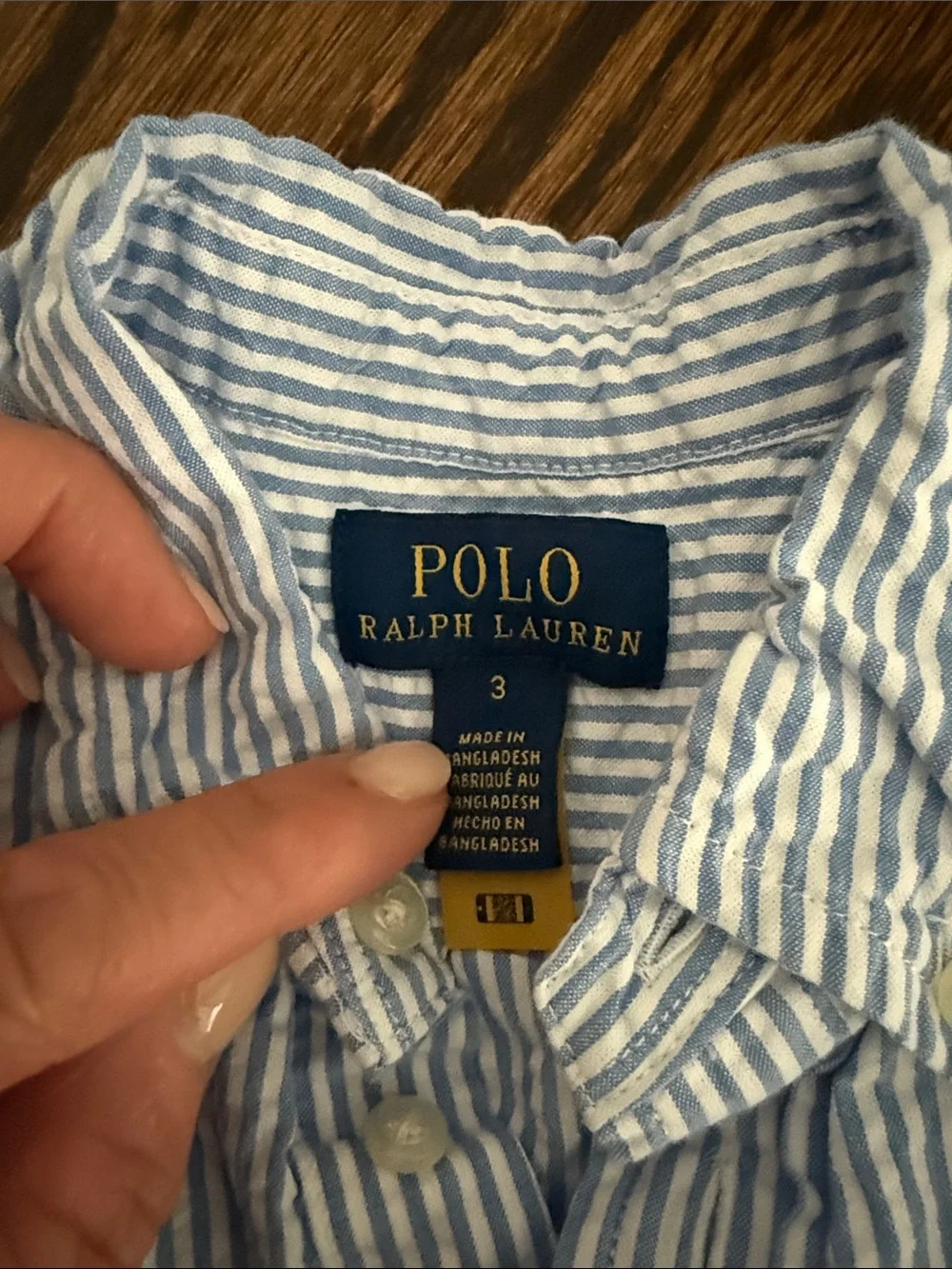 Ralph Lauren Toddler Button Down Shirts 3T